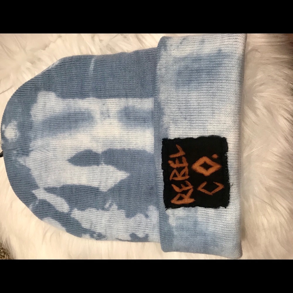 Rebel Co tie dye beanie